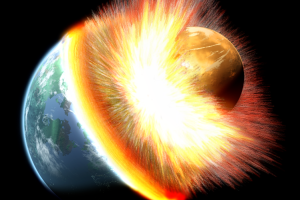 Установлена роль столкновения с Тейей в обитаемости Земли