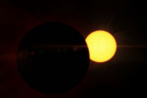 Обнаружен коричневый карлик в системе красного карлика